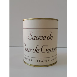 Sauce de cous canard 2 parts